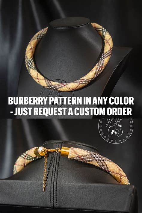 Handmade BURBERRY Jewelry